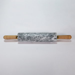 <span class=keywords><strong>Pin</strong></span> lăn đá cẩm thạch rắn và <span class=keywords><strong>pin</strong></span> nướng để lăn bánh bao và giấy gói mì gia đình tự hỏi từ nhà máy - Product Image 4