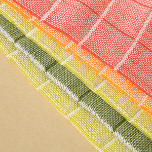 Square Kitchen Cleaning <b>Cloth</b> Mixed Colors Stripe Pattern <b>Absorbent</b> Durable For Pots And Pans - Product Image 3