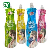 Sachets pour Boissons Fabricants Bec pour Jus de Boisson Doypack Sac de Gelée Liquide Debout
