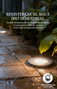Limited HK Factory INGROUND-105 Buried <b>Led</b> Landscape Light IP67 Waterproof Tempered Glass 5500K Hotel Driveway Custom - Product Image 5