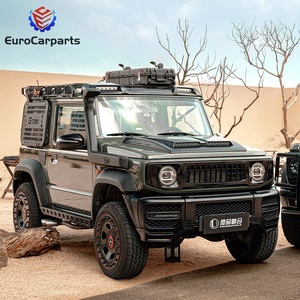 Jimny mise à niveau vers la <span class=keywords><strong>classe</strong></span> G G63 <span class=keywords><strong>4X4</strong></span> ² kits de pièces de carrosserie de voiture accessoires de conversion systèmes de pare-chocs pour suzuki Jimny - Product Image 3