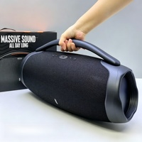 Haut-parleur portable haute puissance 50W pour la production de masse, subwoofer sans fil d'extérieur, charge rapide Type-C pour le divertissement musical en voyage