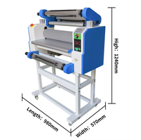 Nouvelle machine à plastifier automatique à froid Ayf, best-seller, 650 mm, 110 V/220 V, 8 m/min, pour bannières, vinyles et photos après impression