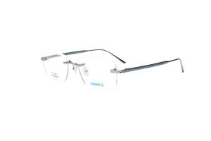 إطارات نظارات خفيفة الوزن من التيتانيوم عيار 18 قيراط من سوبروفو، نظارات بصرية بدون إطار شفافة، أذرع معدنية مرنة، نظارات قراءة شعبية متعددة الألوان - Product Image 3