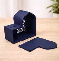 Boîte à économies personnalisée Pafu pour la famille musulmane, mosquée, charité, cadeau islamique, décoration de l'Aïd, boîte de dons pour le Ramadan, Sadaqah