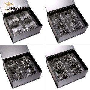 150ml 5オンス回転ロックバーウェア昔ながらのウイスキーグラスセット高級ギフトボックス付きスコッチブルボン酒カクテルドリンク - Product Image 3