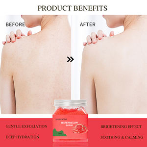 OEM PH regula el exfoliante corporal, extracto de sandía de Limpieza Profunda, exfoliante corporal de sandía suave - Product Image 6