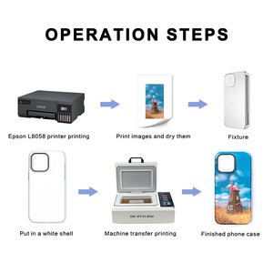 OCAMaster-Machine de transfert de chaleur 3D pour étui de téléphone portable, mini imprimante de <span class=keywords><strong>OM</strong></span>-BT04, machine d'impression - Product Image 4