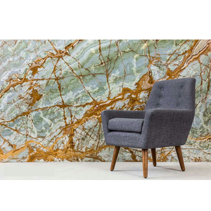 Matériau de Construction personnalisé, facile à construire, décor poli, en Pvc naturel, décoration d'intérieur, mur en marbre, Onyx, prix du panneau rétro-éclairé - Product Image 1