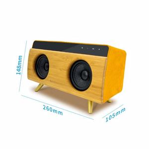 Altoparlante Wireless Portatile Acustico Naturale con Cassa di Risonanza in Bambù e Multi-Driver per un Suono Organico - Product Image 5