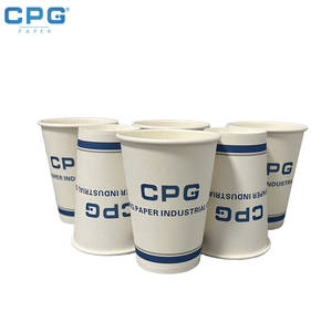 Vasos de Papel Desechables de 4oz, de Pared Simple, Grado Alimenticio, Impresión Personalizada, para Eventos de Degustación y Espresso - Product Image 1