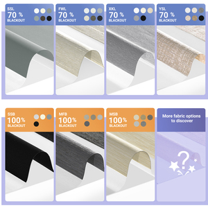 Rèm Ngựa Vằn Có động cơ thông minh lọc ánh sáng & tắt giọng nói/điều khiển ứng dụng Tương thích dễ dàng cài đặt tiết kiệm năng lượng - Product Image 5