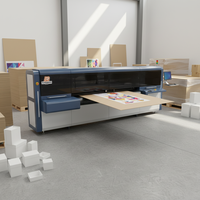 Máquina de Impresión Multipaso de Alta Eficiencia RS2500-E8 para Cajas de Cartón Corrugado Blanco