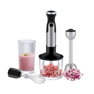 High Quality Food Chopper, Multifunction Kitchen Household Food Grade Material 1200W Variable 6 Speed Hand Blender/