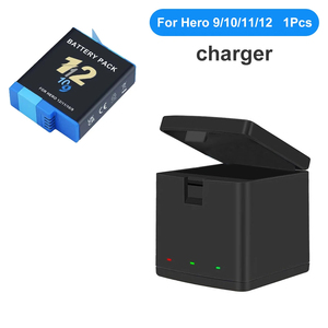 YEAH 2000 mAh Recargable <span class=keywords><strong>Go</strong></span> <span class=keywords><strong>Pro</strong></span> Action Sports Camera Batería para Gopro <span class=keywords><strong>Hero</strong></span> 12 11 <span class=keywords><strong>10</strong></span> 9 Negro - Product Image 6