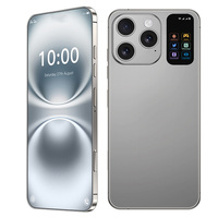 Téléphone portable 16 Pro Max, smartphone pas cher, téléphone de jeu, téléphone mobile Android 14, fonctionnalités 5G, smartphone
