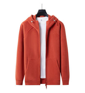 Felpa con Cappuccio e Zip a Collo Semi-Alto di <span class=keywords><strong>Marca</strong></span> Americana, Modello Oversize Unisex per Autunno e Inverno - Product Image 6