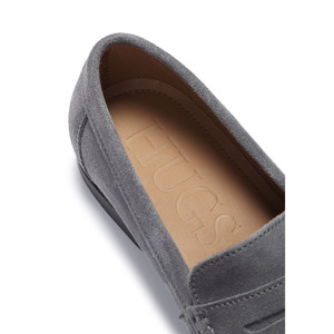 Mocasines Náuticos, Gamuza Gris Pizarra - Product Image 1