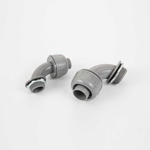 Không kim loại Nylon lỏng chặt chẽ kết nối 90 độ 3/8 "-2" điện Ống dẫn phù hợp - Product Image 4