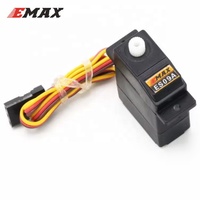 محرك سيرفو تناظري بلاستيكي EMAX ES09A مخصص للطائرات الهليكوبتر Trex 450 والروبوتات