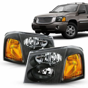 Tự động đèn pha đèn pha xe hơi tự động ánh sáng nhà máy phong cách phù hợp cho GMC <span class=keywords><strong>envoy</strong></span> 2002 2009 đèn pha - Product Image 1