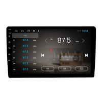 10 pouces Android 11 2 Din voiture lecteur multimédia universel GPS stéréo Radio Aux BT tableau de bord avec lien miroir 1G 16G 2G 32G