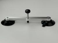 Kit de réparation de pare-brise pour voiture Extenseur de fissures de vitres argenté/métallique