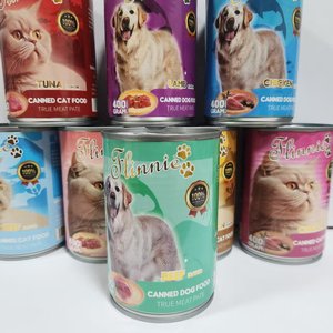 Professioneller Anbieter 400g Nassfutter in Dosen, Leckerlis für Haustiere, Katzenfutter in Gelee/Brühe - Product Image 3