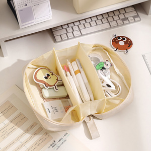 Estuche <span class=keywords><strong>de</strong></span> Lápices <span class=keywords><strong>de</strong></span> Tela Oxford <span class=keywords><strong>de</strong></span> 3 Capas con Cierre, <span class=keywords><strong>de</strong></span> Pequeña Capacidad, <span class=keywords><strong>para</strong></span> Estudiantes, <span class=keywords><strong>Adolescentes</strong></span>, Oficina y Aula, Venta al Por Mayor - Product Image 3
