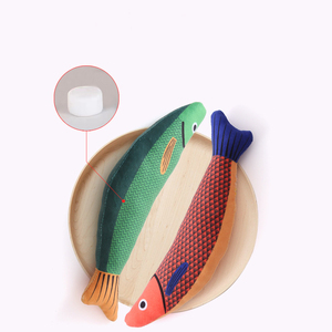 Suministros para mascotas Venta al por mayor Juguetes de interacción de peluche para mascotas RTS <span class=keywords><strong>Catnip</strong></span> <span class=keywords><strong>Fish</strong></span> <span class=keywords><strong>Cat</strong></span> <span class=keywords><strong>Toy</strong></span> - Product Image 5