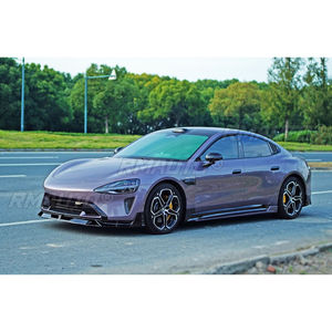 Extensión de alerón lateral para coche, difusor protector para Xiaomi Su7, alerón delantero y trasero, accesorios para coche en morado y negro - Product Image 4