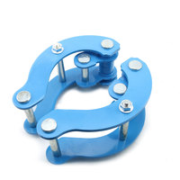 ADDCO - Paire d'accessoires automobiles : Kits de rehausse de suspension arrière en acier bleu pour Toyota Hilux Vigo 2005-2014 EPAA01G101