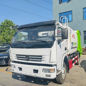 รถบรรทุกขยะ CLW พร้อมเครื่องอัดขยะ ยูโร 3 ดีเซล แบบยกท้าย - Product Image 5