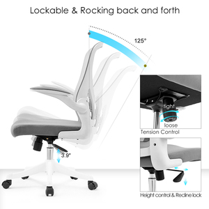 <span class=keywords><strong>Chaise</strong></span> pivotante pivotante <span class=keywords><strong>Chaise</strong></span> de bureau Offre Spéciale Mesh De Bureau Ergonomique Inclinable Mesh chaises de bure Noel BIFMA - Product Image 4
