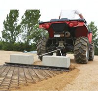 Rastrillo de Cadena TENCO de 5x4 Pies, de Acero, Resistente a la Abrasión, para Nivelación de Campos, Accesorio para ATV/UTV/Tractor, Equipo Agrícola, 1 Año de Garantía
