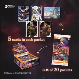 Tarjetas Coleccionables Kayou Hand of <span class=keywords><strong>Destiny</strong></span> 001A SEA <span class=keywords><strong>de</strong></span> Mobile Legends para el Juego MOBA, Hechas <span class=keywords><strong>de</strong></span> Papel, 55x85mm, para Mayores <span class=keywords><strong>de</strong></span> 14 Años - Product Image 4