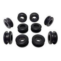 Cordon électrique en silicone personnalisé avec passe-câble en caoutchouc de qualité supérieure, diamètre intérieur 5 mm pour panneau métallique, fabricant de caoutchouc silicone