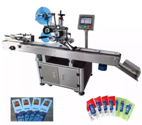 Machine automatique d'étiquetage de Surface de sac de poche de bonne qualité