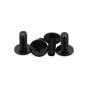 Vis à tête fraisée cruciforme en acier noir oxydé de grade 10.9, vis à tête champignon personnalisées UNC UNF, 2 #   4 #   6 #   8 #   10 #   12 # - Product Image 1