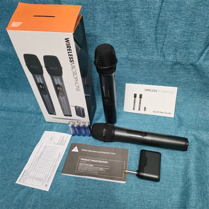 <span class=keywords><strong>ชุด</strong></span>ไมโครโฟนไร้สายคุณภาพสูงพร้อมไมค์แบบมือถือคู่สำหรับเครื่องเสียง <span class=keywords><strong>JBL</strong></span> - Product Image 1