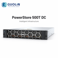 Dell EMC PowerStore 500T, stockage unifié, 25 emplacements pour disques NVMe de 2,5 pouces, 192 Go de mémoire pour la virtualisation de centre de données, base de données