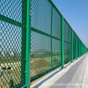 Road Bridge Anti Fall Netting 1.2x2m 1.5x2m Customizable Diamond Mesh Safety Guardrail <b>Net</b> Isolation <b>Net</b> For Overpass Protection - Product Image 2