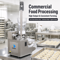 Nouvelle Machine Automatique Tout-en-un en Acier Inoxydable pour la Fabrication de Siomai, Shaomai, Shumai, Dimsum, Baozi, Wonton et Dumplings de Porc Surgelés