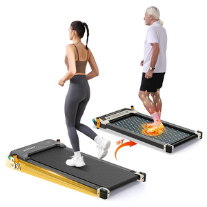 EU Stock 330LBS 2.5HP Quiet Motor Akluer 520A-A Dual-Sided <b>Treadmill</b> Shiatsu Foot Massager with LED Display & Remote Control - Product Image 1