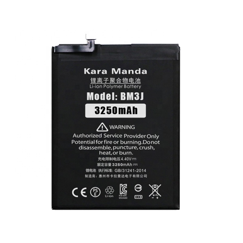 BM3J Phone Battery for Xiaomi 8 Lite Mi 8 Lite Battery BM3J Replacement Original Capacity 3250mAh Rechargeable Battery