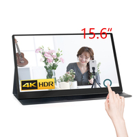 Sıcak satış OEM 13.3 15.6 inç oyun dokunmatik ekran taşınabilir monitör IPS bilgisayar telefon ekran FHD UHD 1080P 4K dizüstü PC LCD