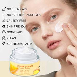 Pele branca reafirmante hidratante melhorar o envelhecimento ácido kójico açafrão vitamina c creme creme hidratante para o rosto - Product Image 2