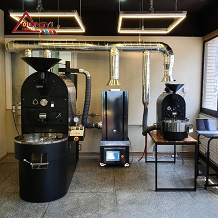 Кофемашина Dongyi с послегорелкой для 1 кг, 2 кг, 3 кг, 6 кг, 12 кг