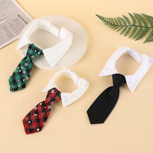 Corbatas para mascotas, antideslizantes, elegantes y ajustables, para perros y gatos, venta al por mayor de artículos para mascotas. - Product Image 1