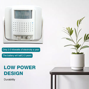 Timbre con Sensor de movimiento, alarma de bienvenida inalámbrica, alarma antirrobo de seguridad, Sensor PIR infrarrojo, timbre inalámbrico - Product Image 5